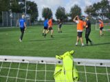 Training S.K.N.W.K. 2, 3 en JO19-1 van zaterdag 14 oktober 2023 (77/116)